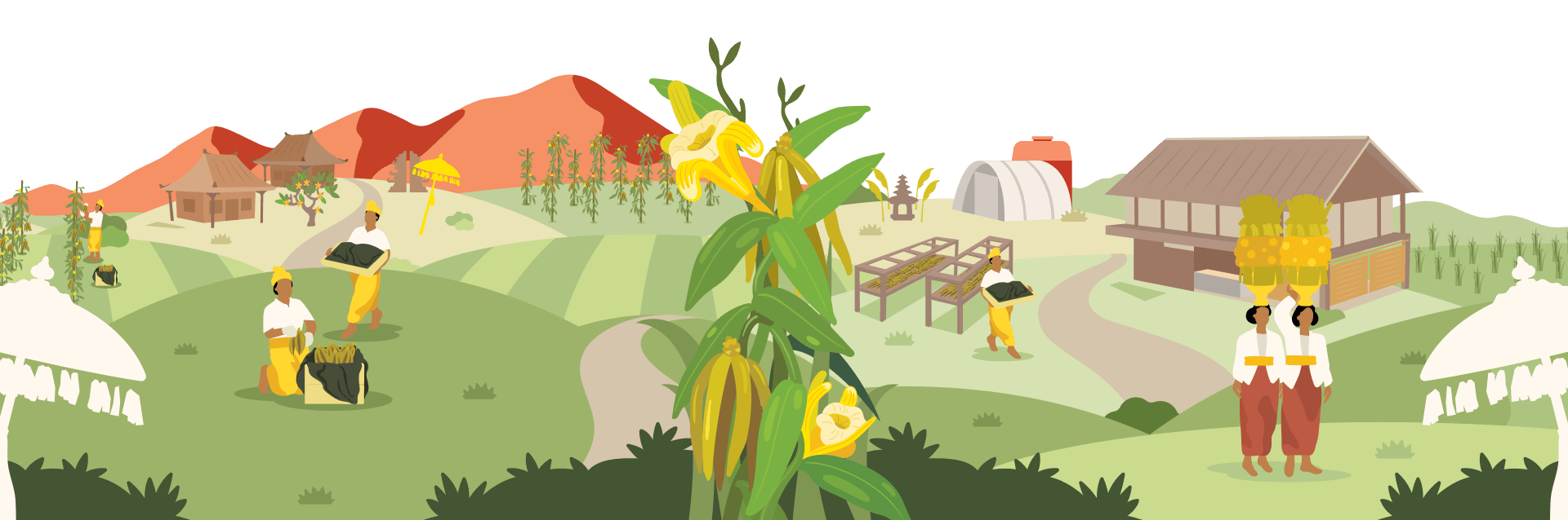 Ilustrasi Desa Talasi